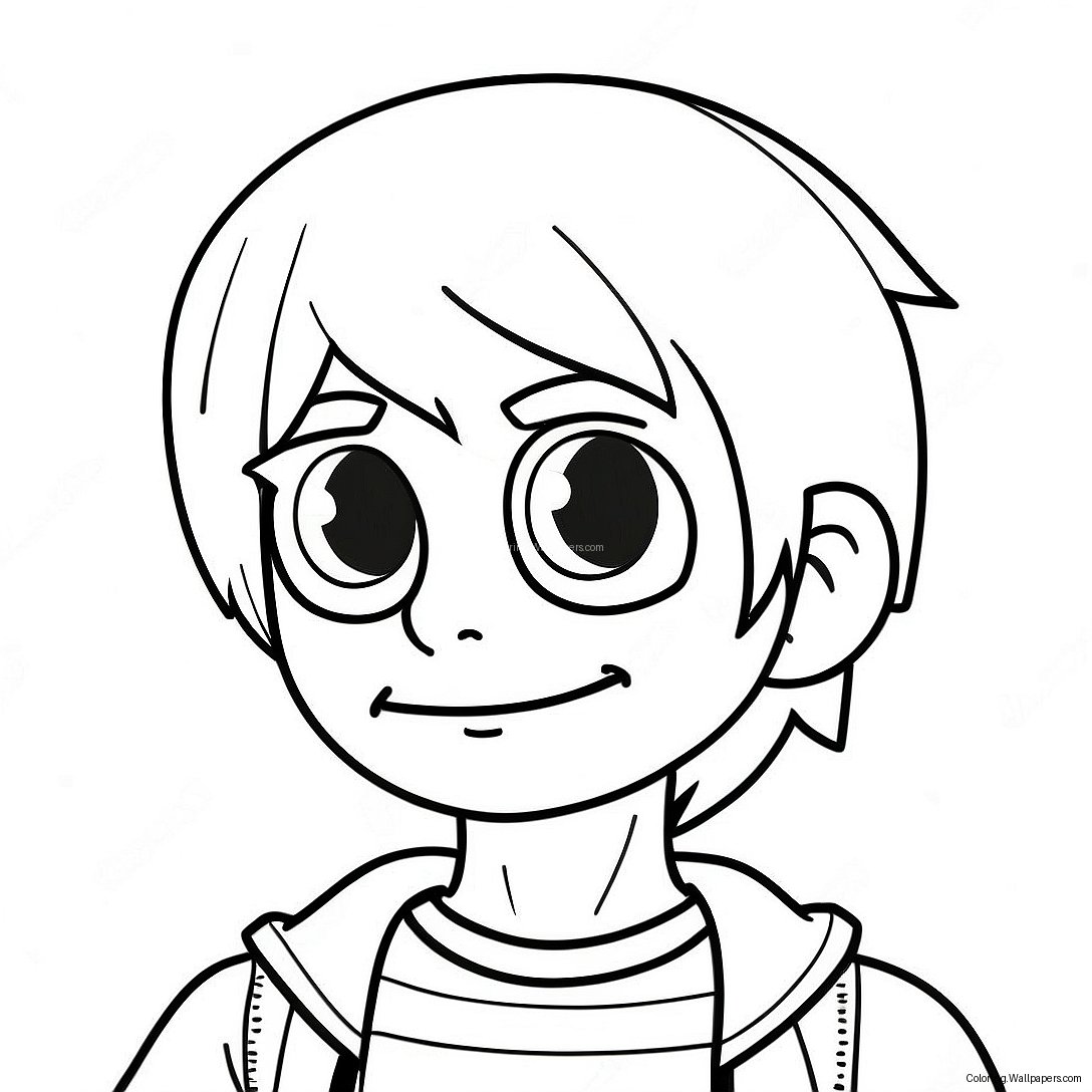 Scott Pilgrim Coloring Page 35220