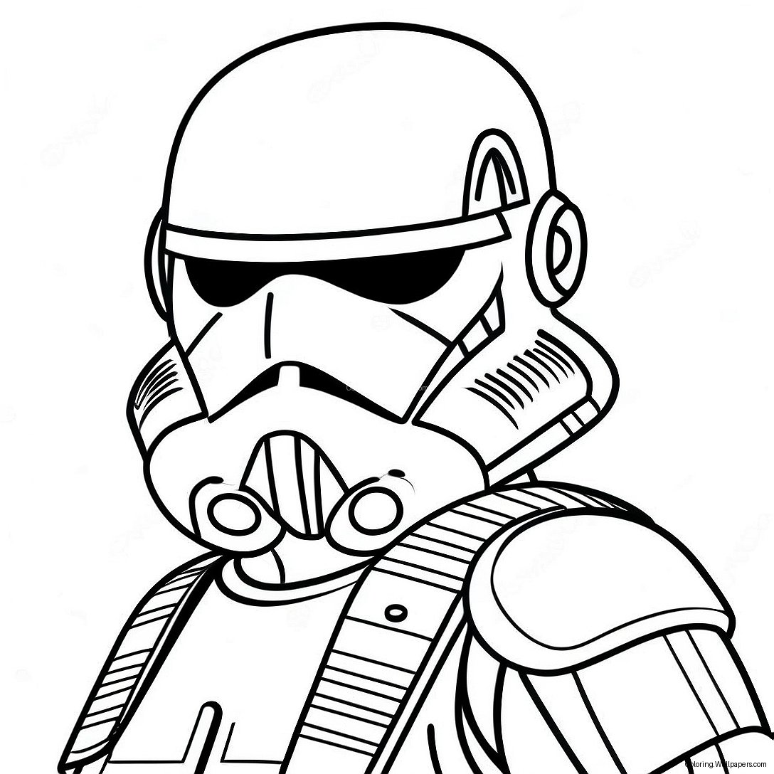 Scout Trooper Kleurplaat 42059