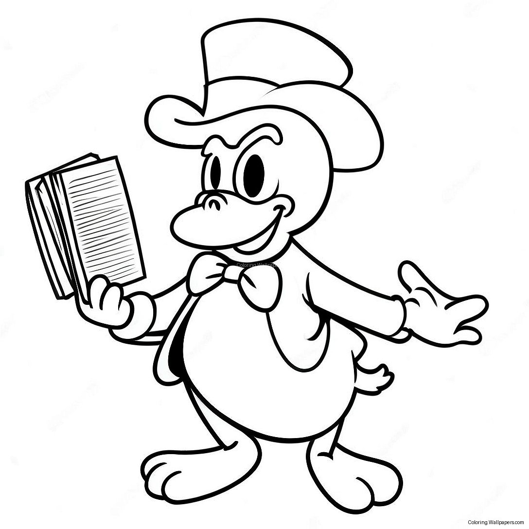 Scrooge Mcduck Coloring Page 45409