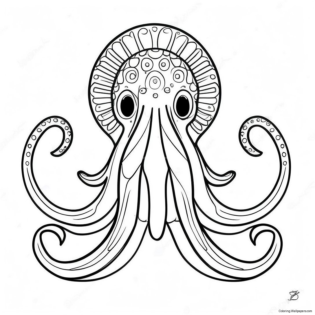 Seattle Kraken Logo Värityssivu 31114