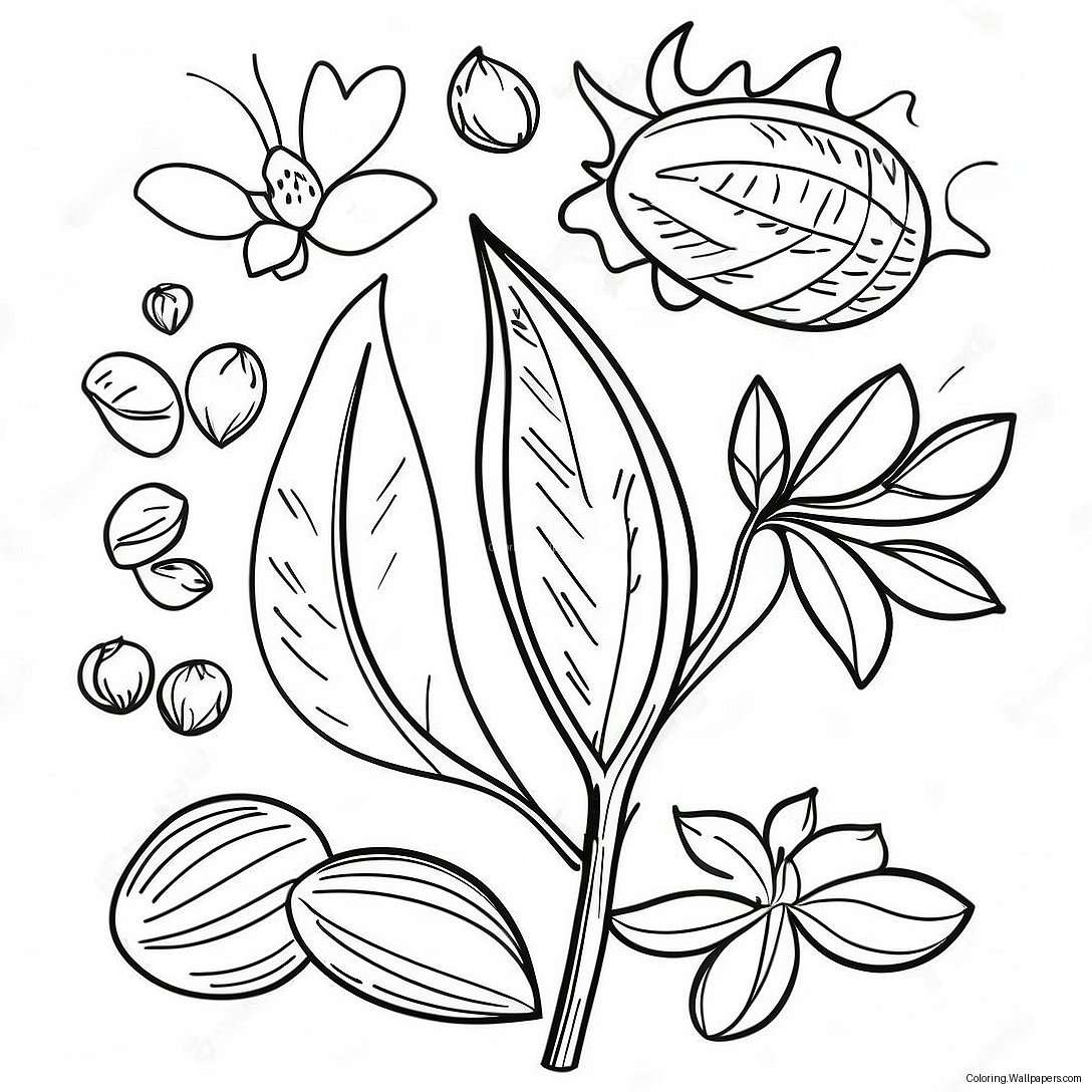 Seeds Coloring Page 51913