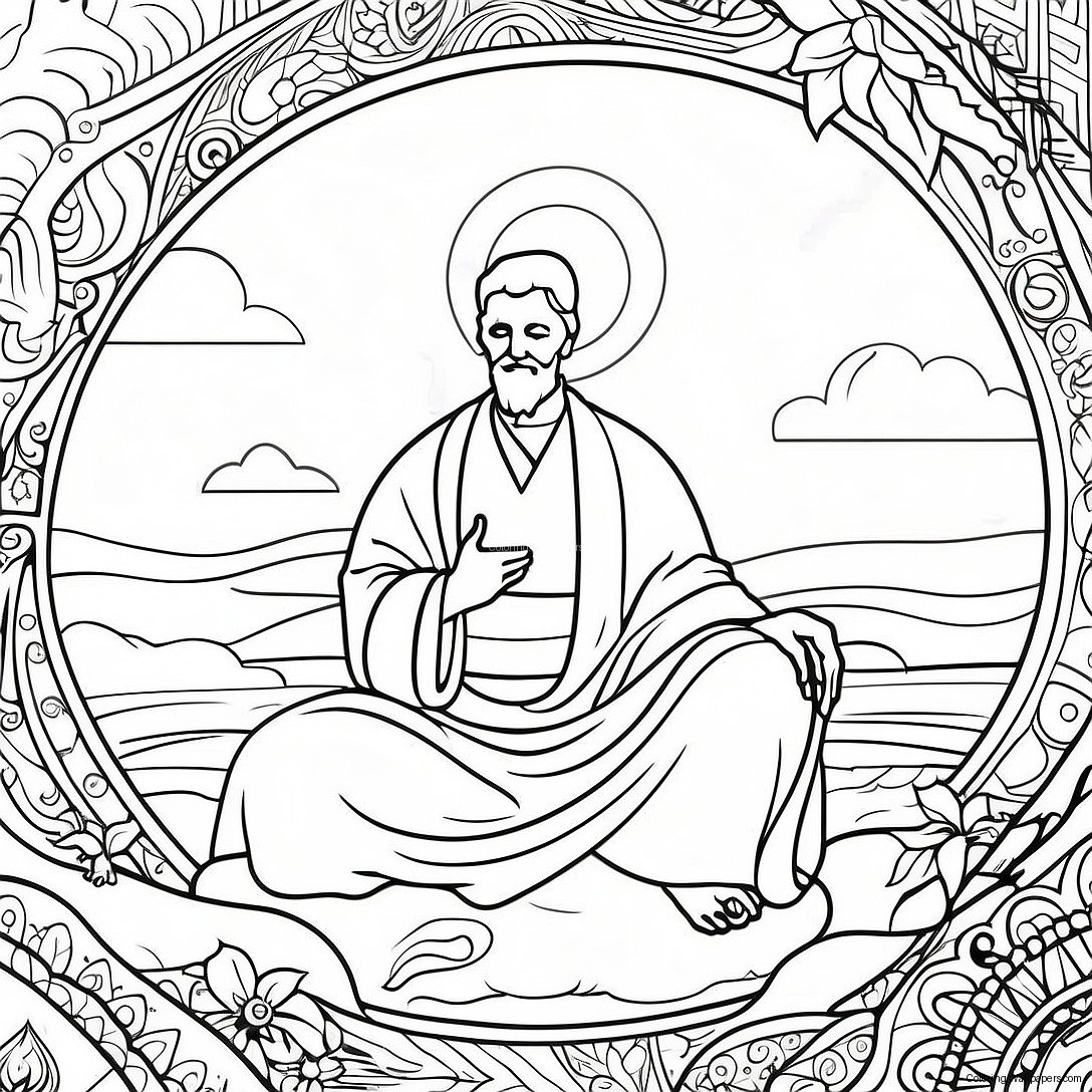 Serenity Prayer Coloring Page 50512