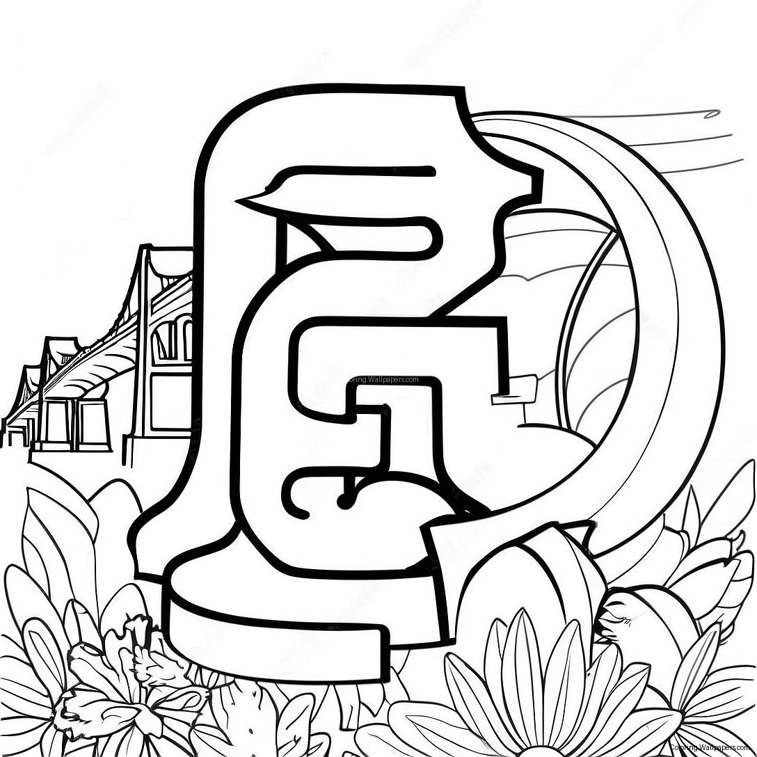 Sf Giants Logo Coloring Page 54721