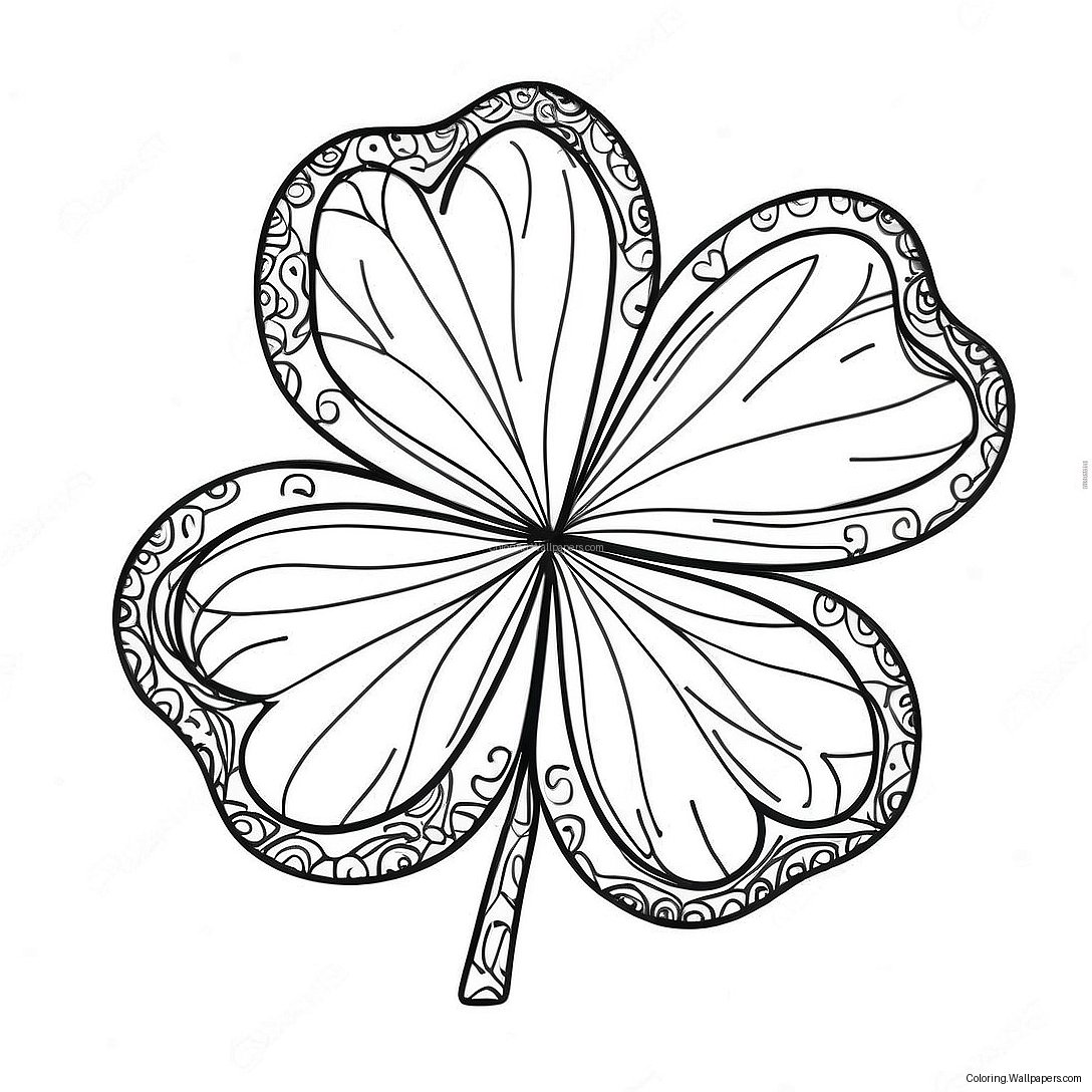 Shamrock Coloring Page 20829