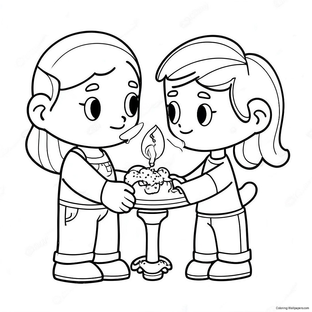 Sharing Is Caring Coloring Page 14731