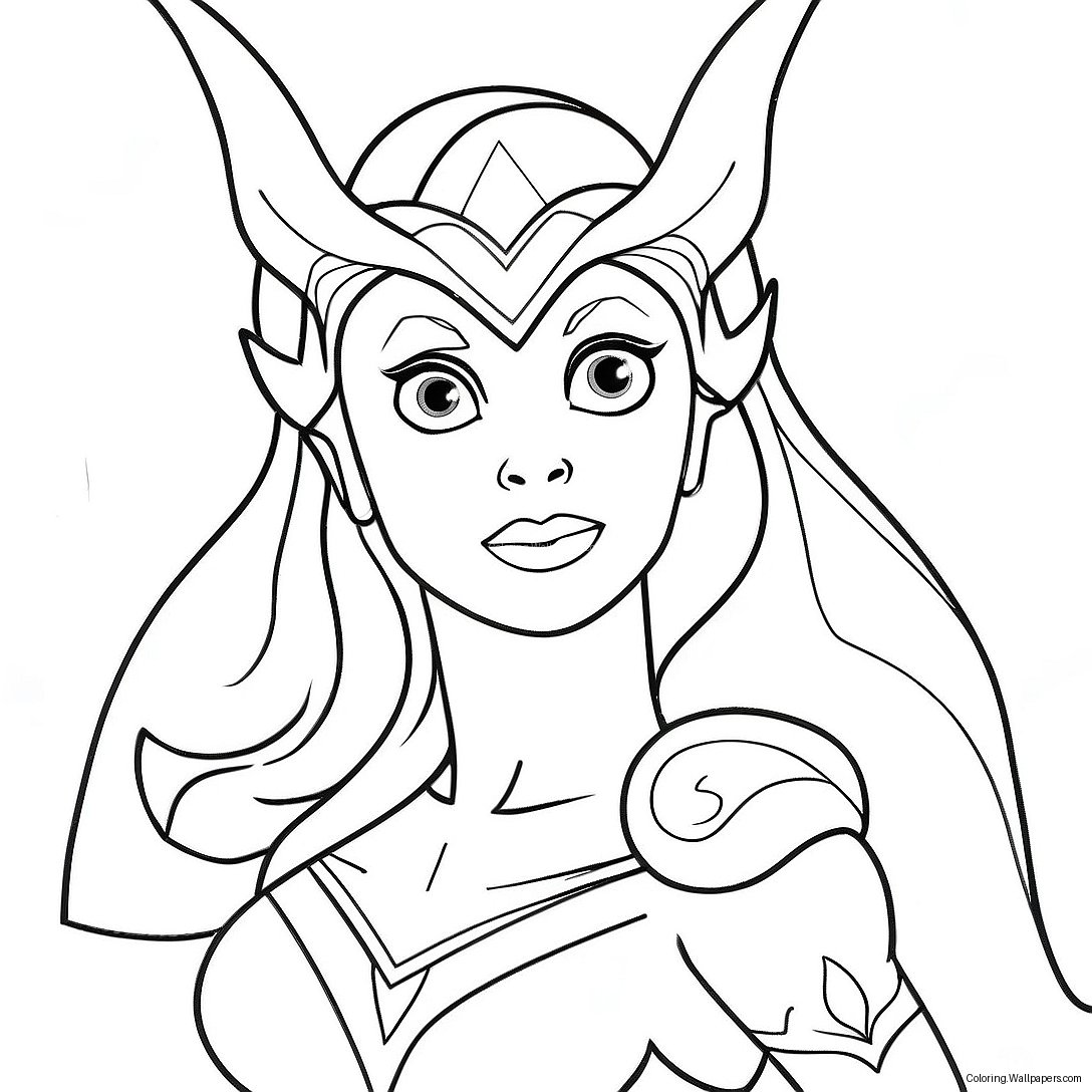 She Ra Ausmalbild 22048