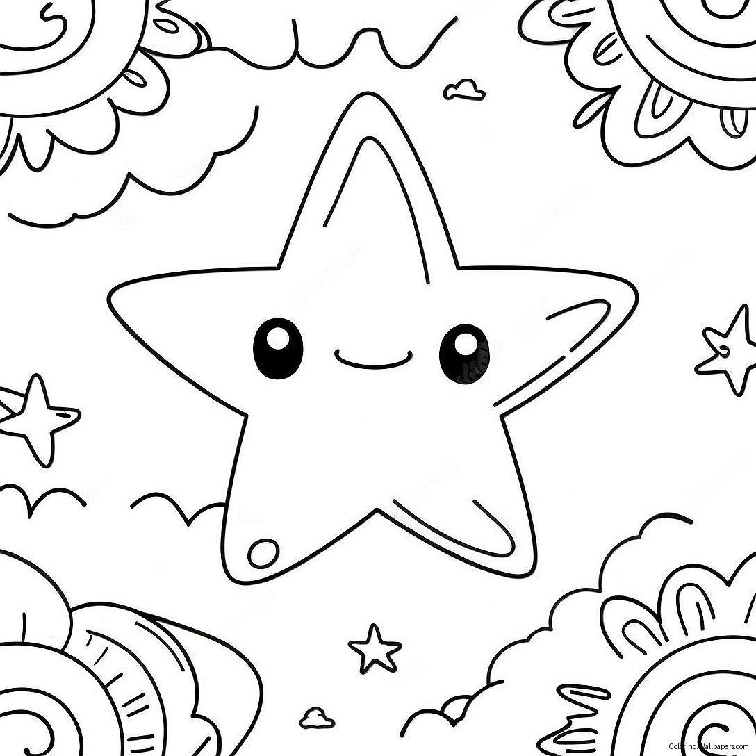 Shining Stars Coloring Page 51630