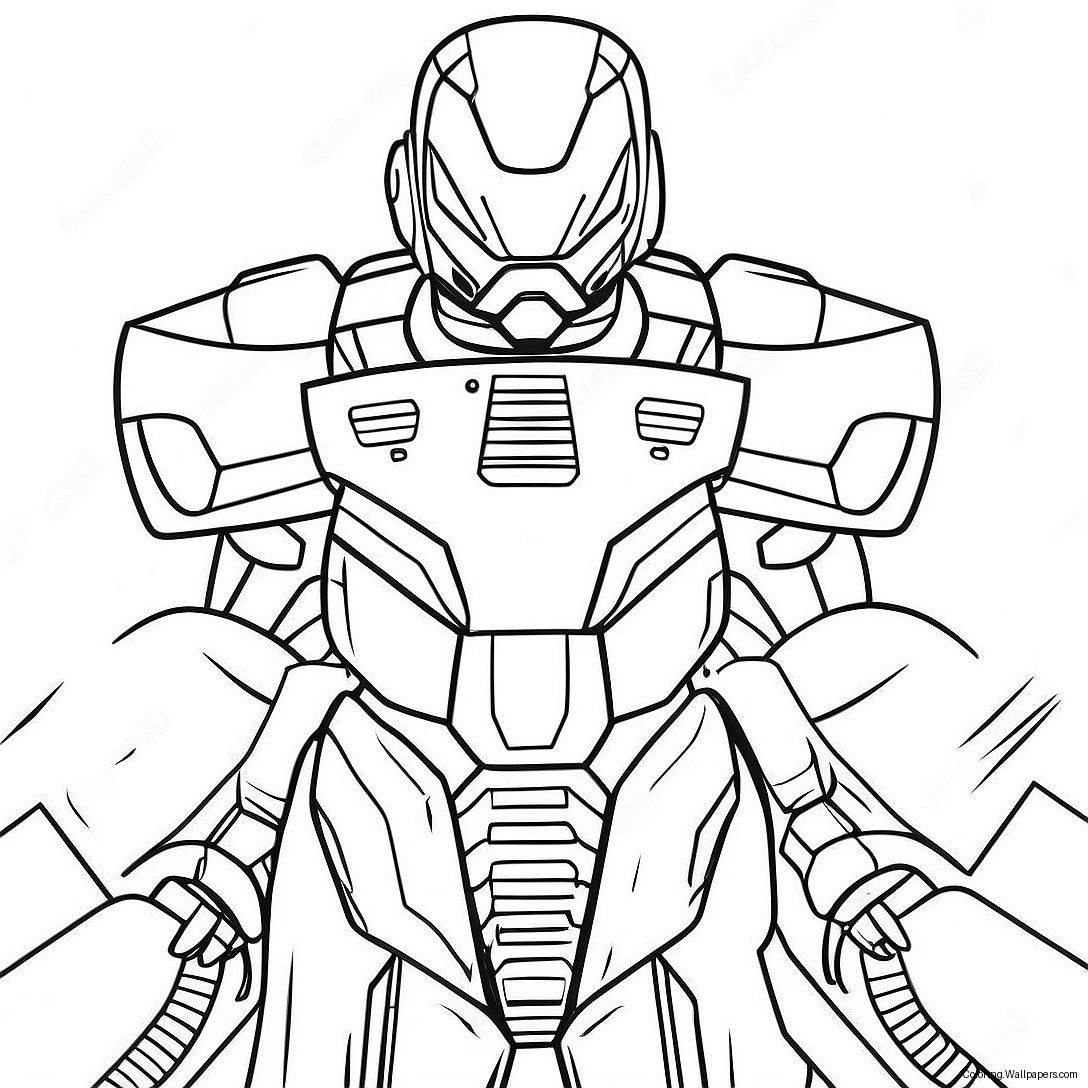 Shinji Ikari In Mech Suit Coloring Page 45263