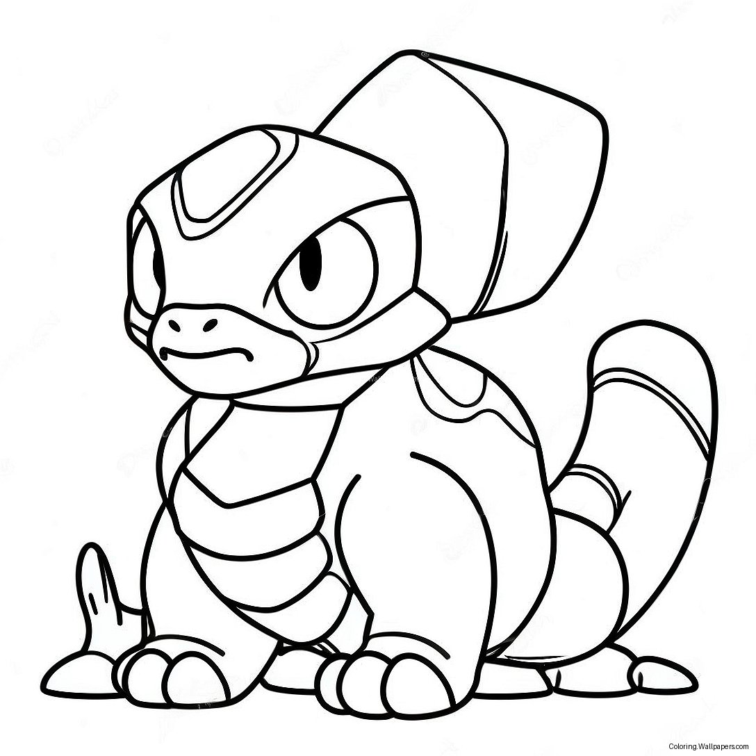 Página Para Colorir Do Onix Brilhante 22881