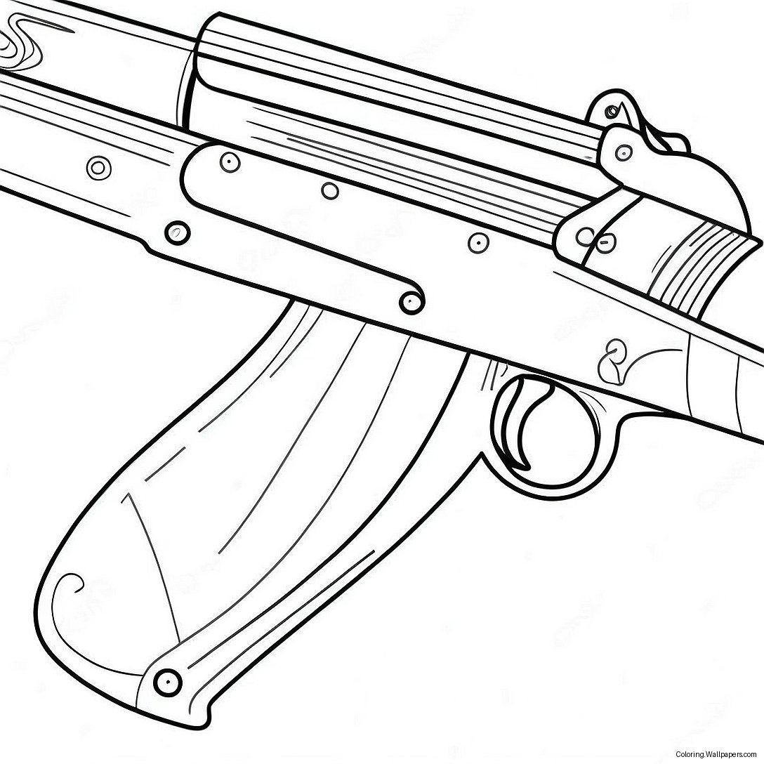 Shotgun Coloring Page 38197