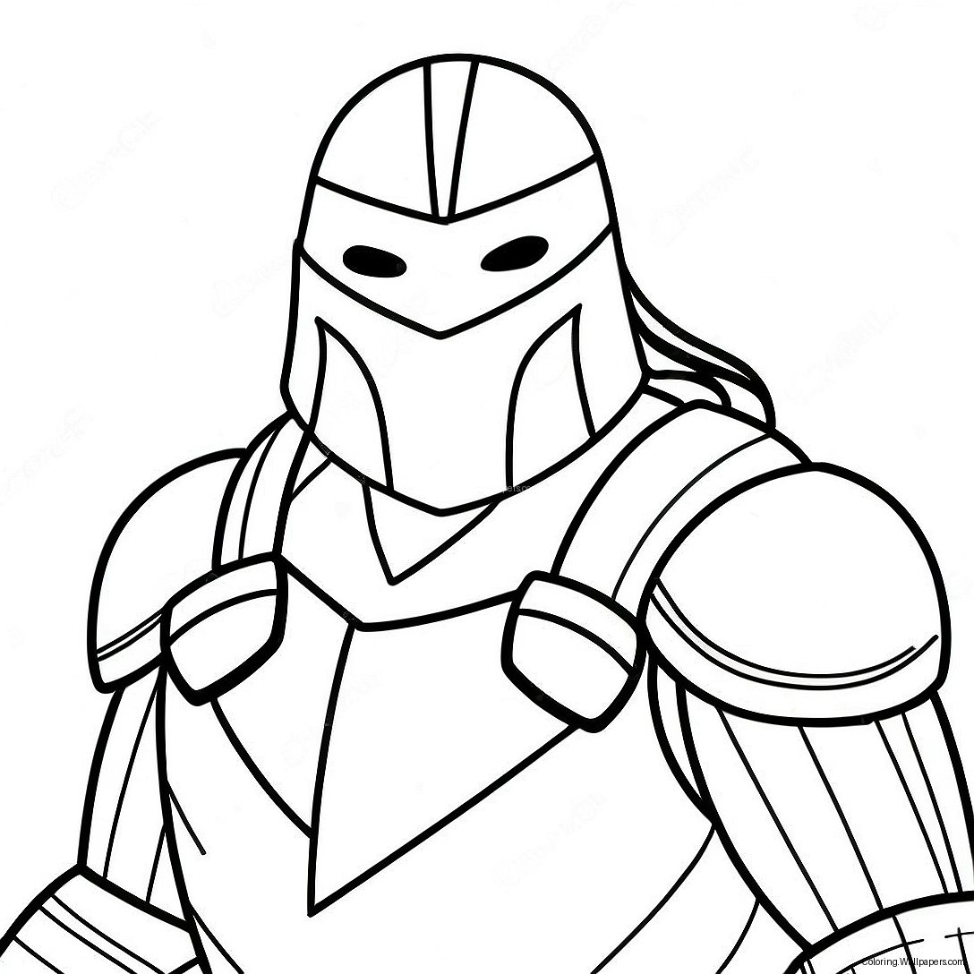 Shredder Tmnt Coloring Page 41909