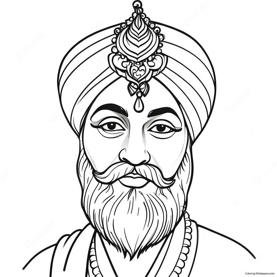 Sikh Coloring Page 28537