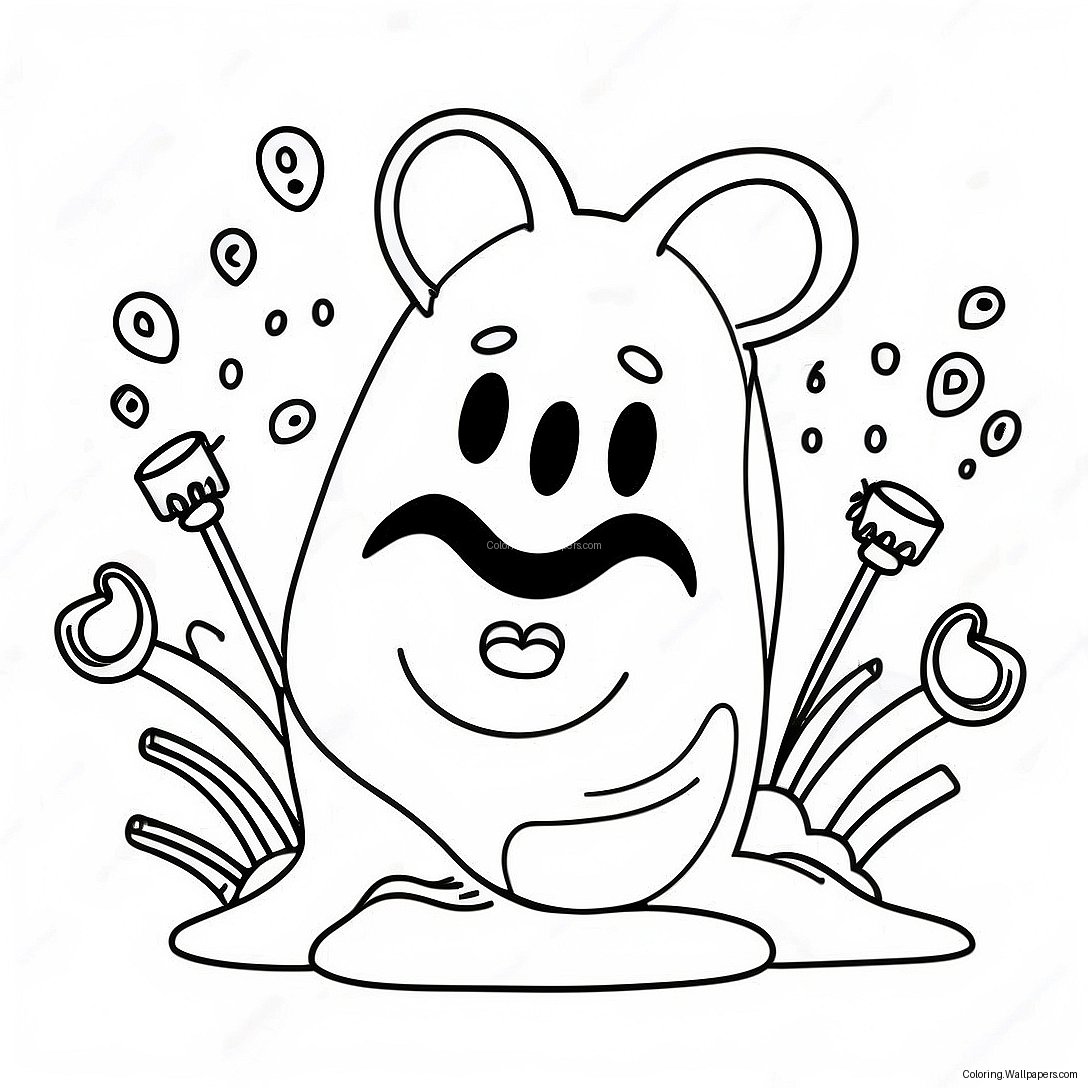 Silly April Fools Day Coloring Page 16009