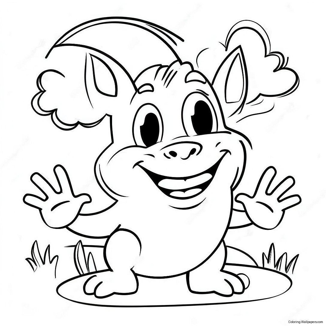 Silly April Fools Day Coloring Page 16010