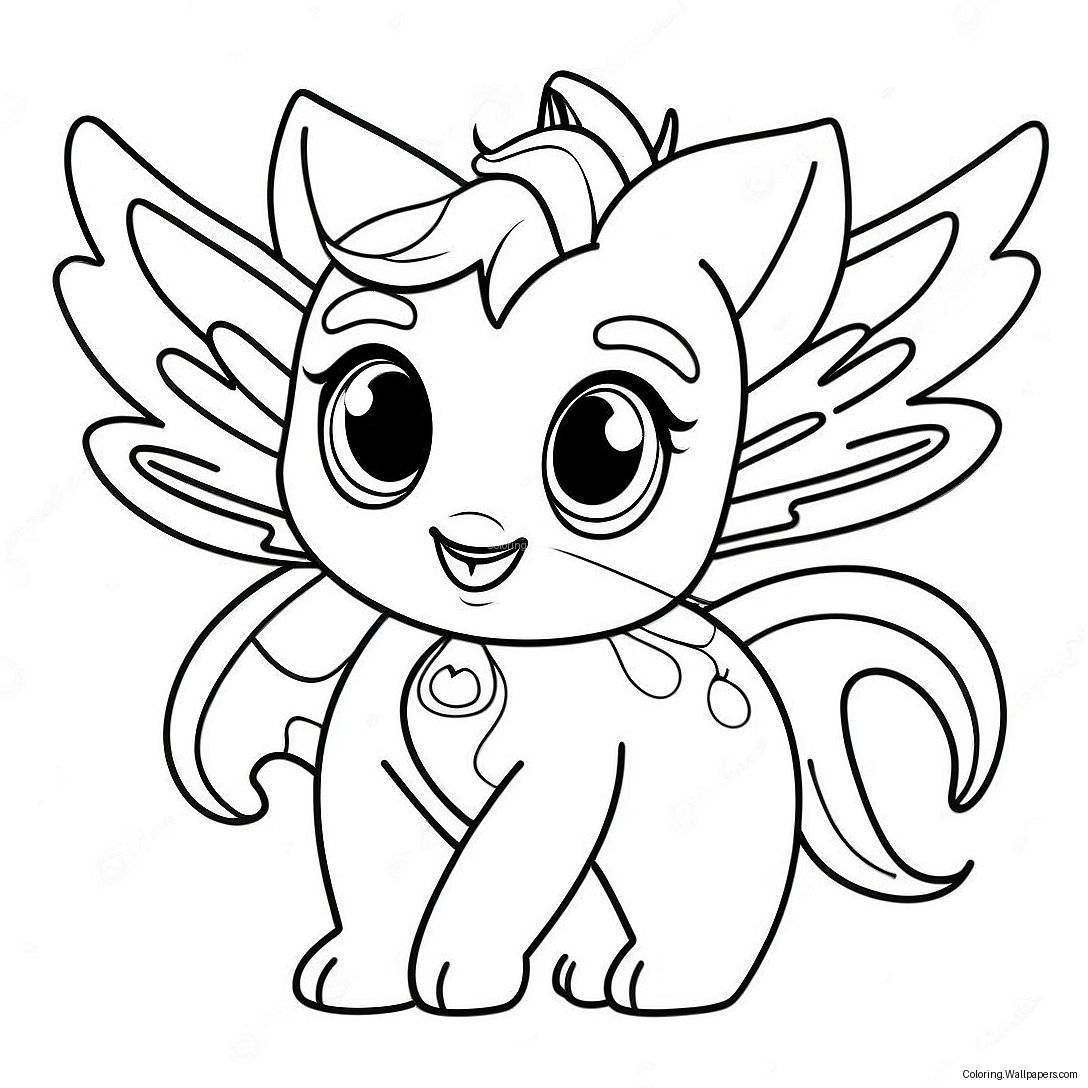 Silvermist With Magical Wings Coloring Page 56905