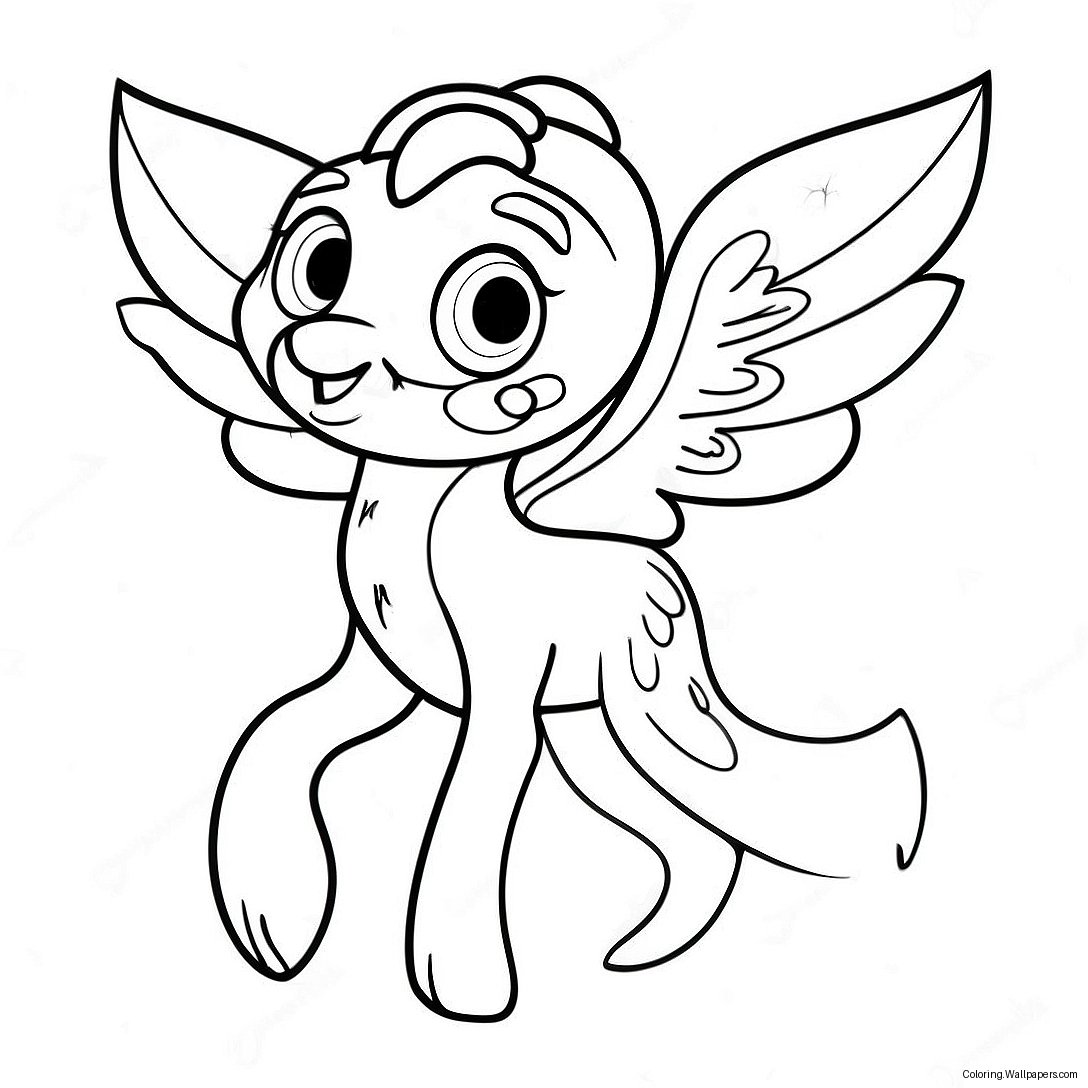 Silvermist With Magical Wings Coloring Page 56907