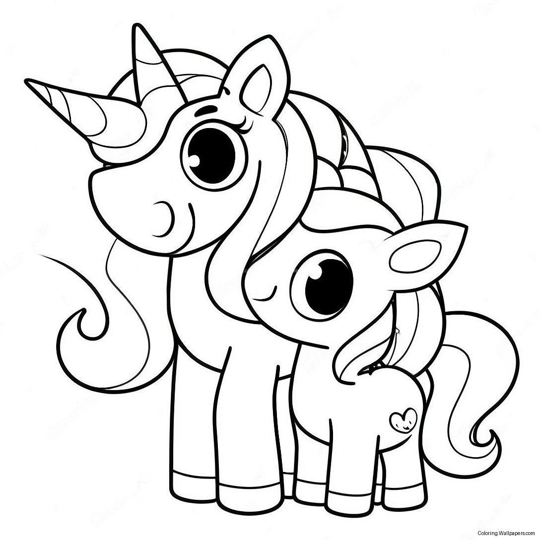 Sisters Series 3 Unicorn Lol Coloring Page 51243