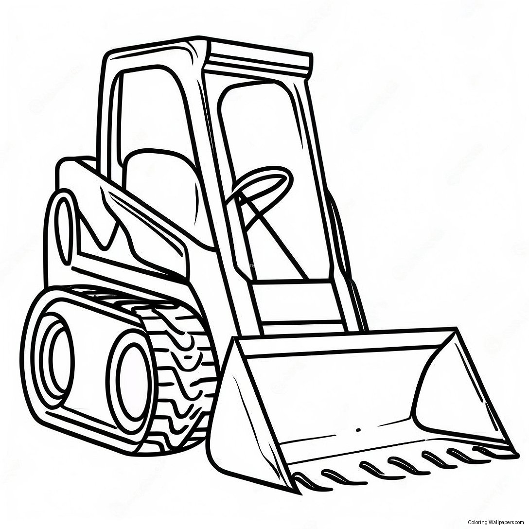 Skid Steer Målarbild 5611