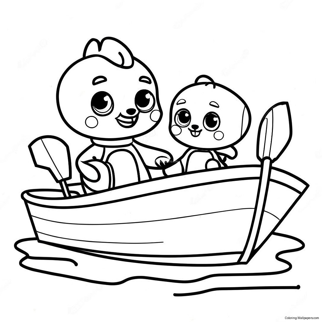 Skipper And Chelsea Playing Together Coloring Page 27959