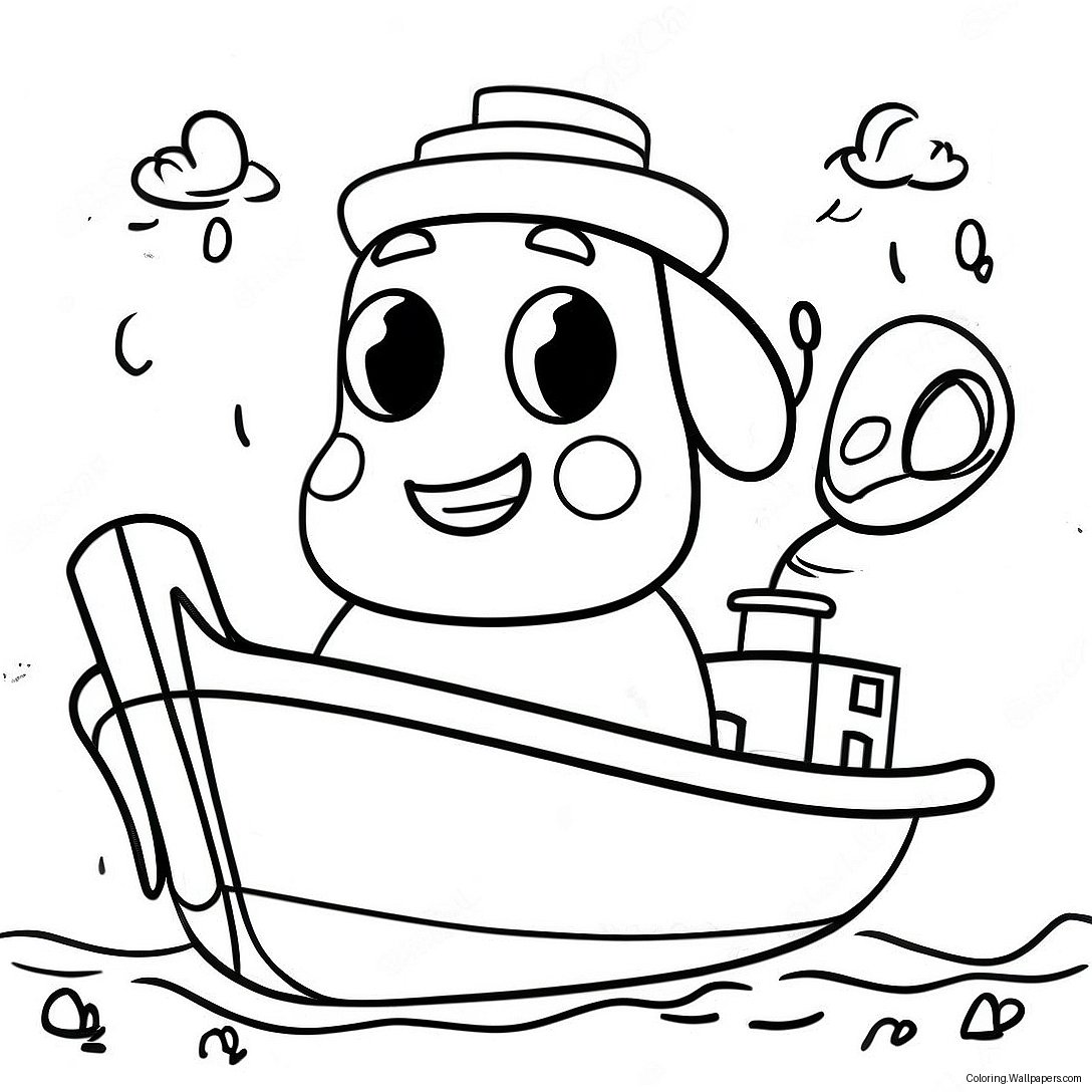 Skipper In A Colorful Adventure Coloring Page 18869