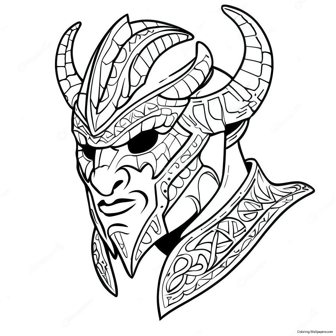 Skyrim Dragonborn Målarbild 27675