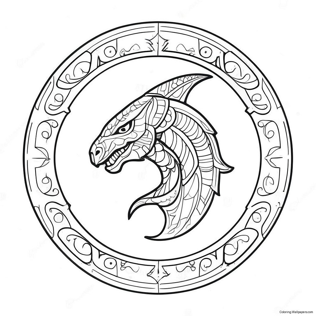 Skyrim Logo Malebog 27679