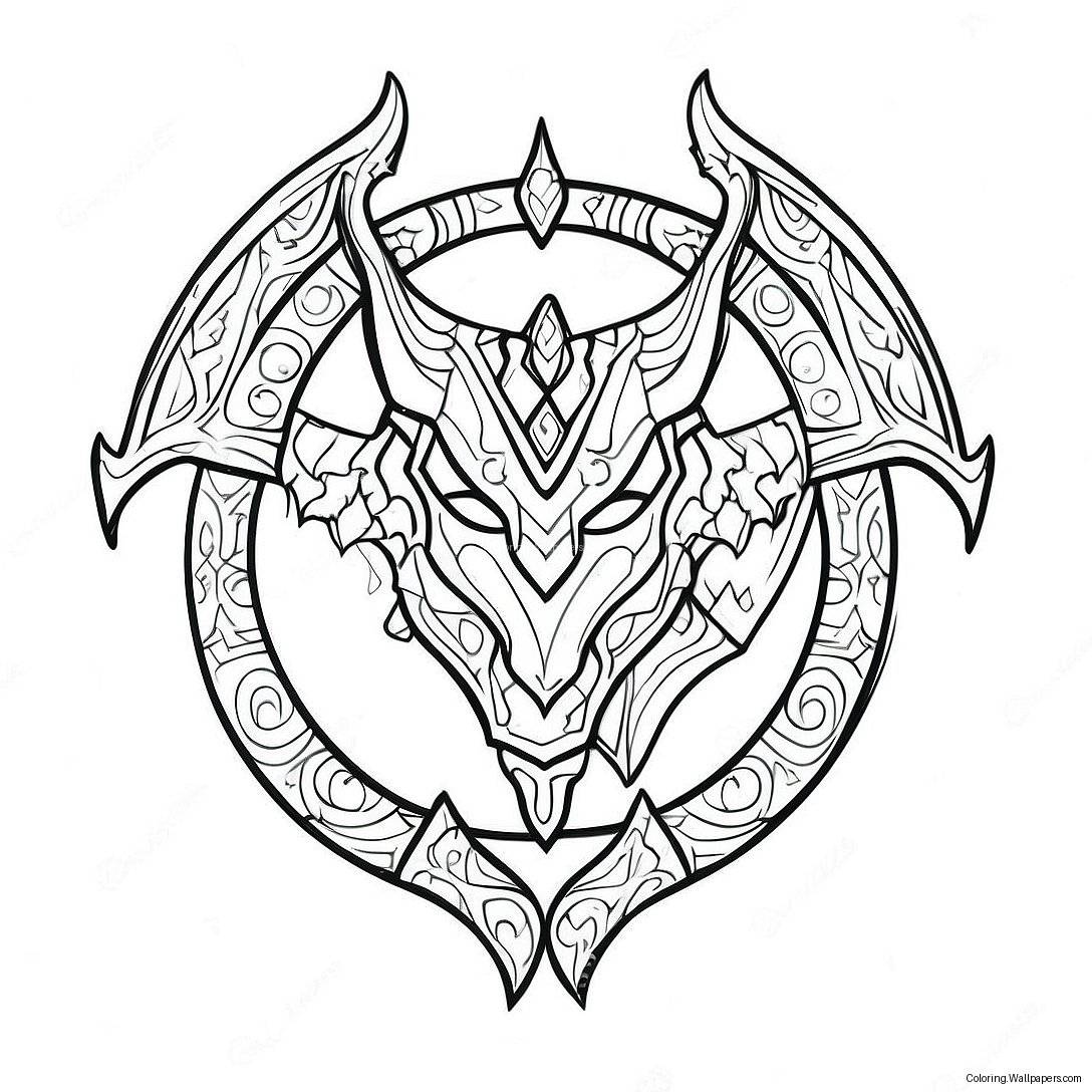 Skyrim Logo Malebog 27680