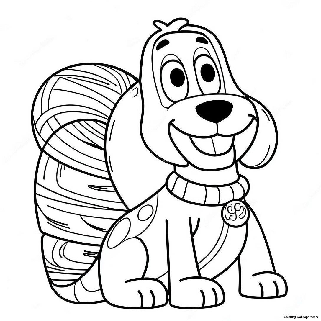 Slinky Dog Coloring Page 54289