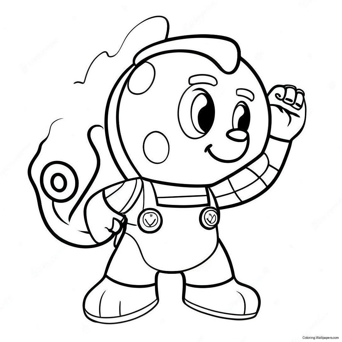 Smg4 Coloring Page 26913