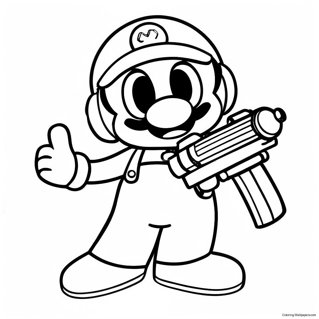 Página Para Colorir Do Smg4 26915