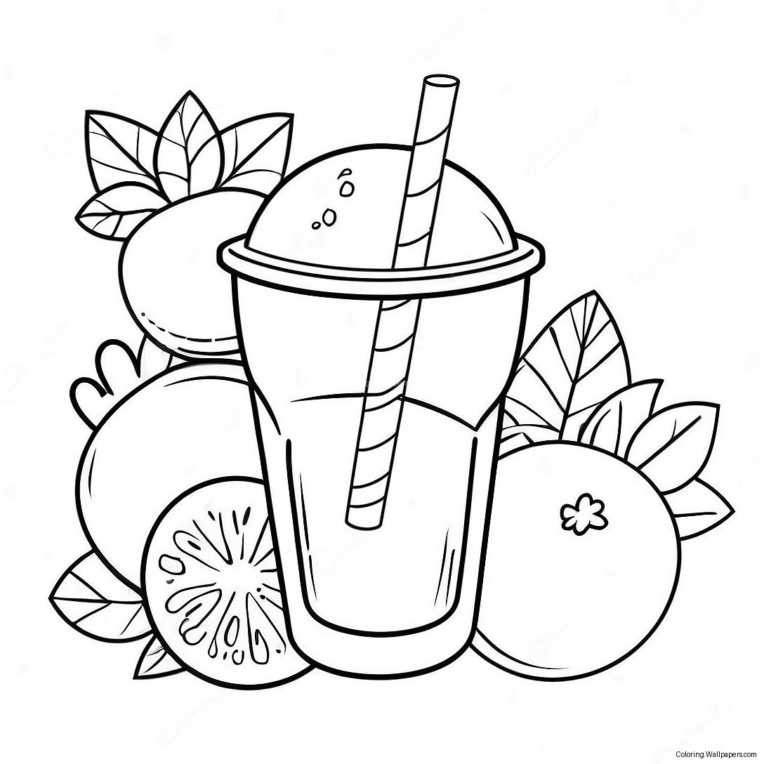 Smoothie Coloring Page 31574