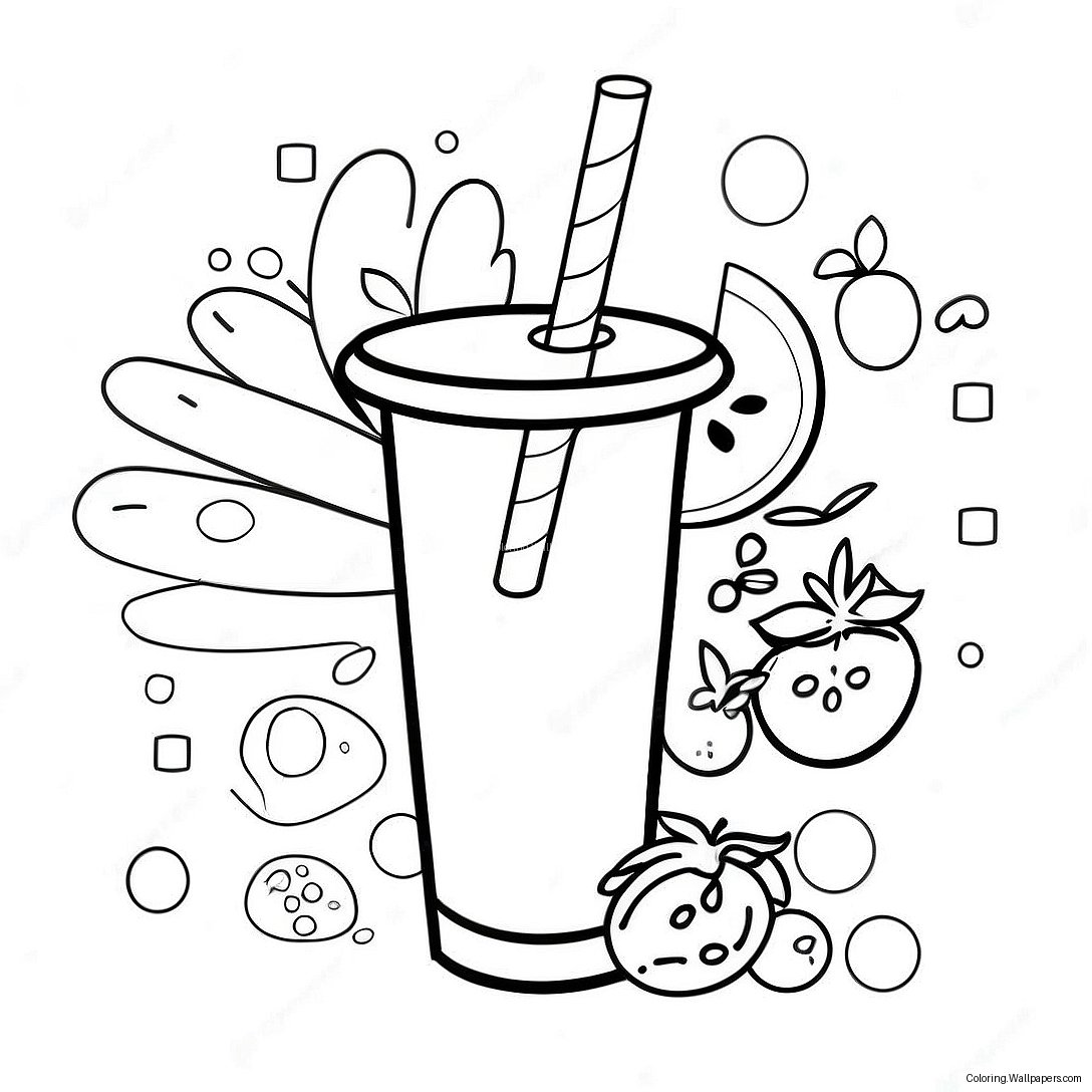 Smoothie Coloring Page 31575