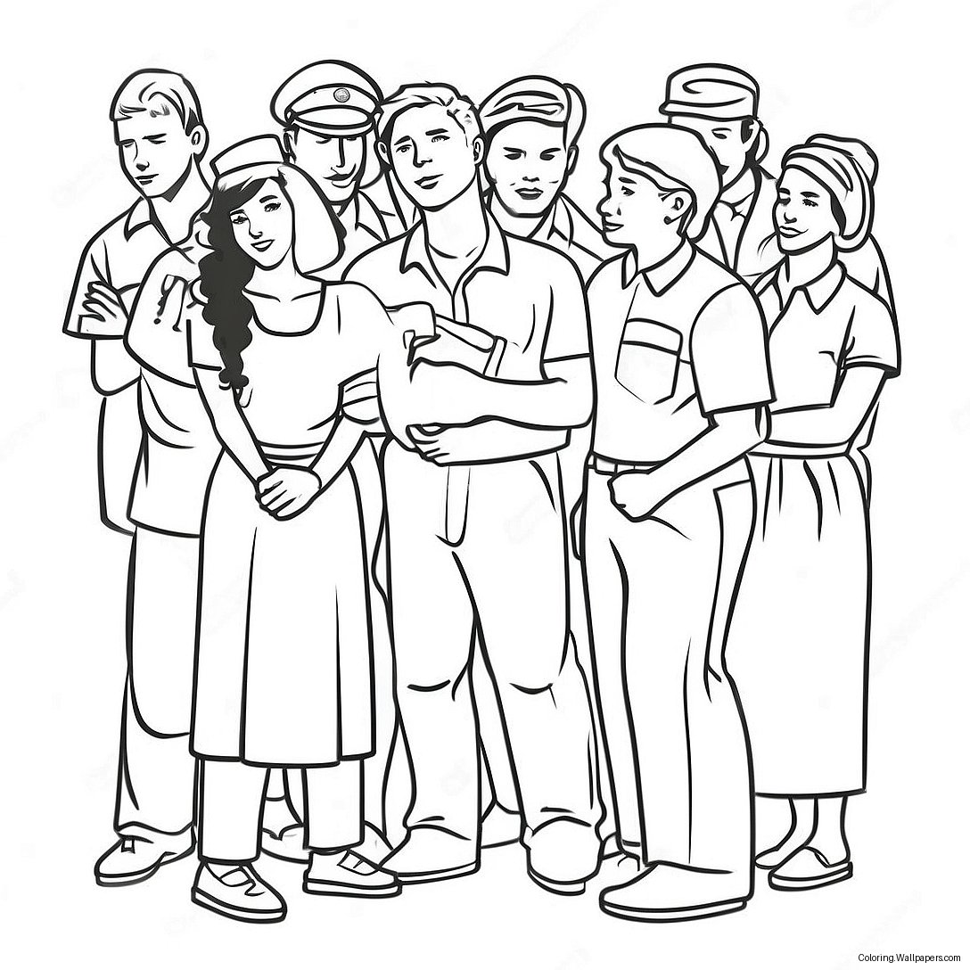 Social Justice Coloring Page 26610