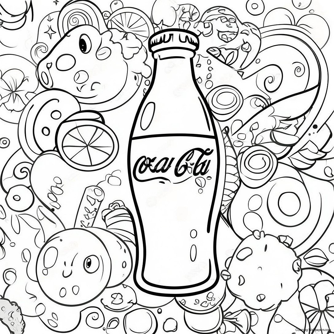 Soda Coloring Page 58739