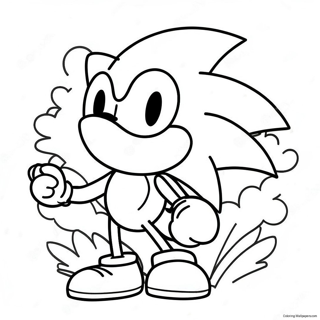 Sonic Mania Ausmalbild 7837