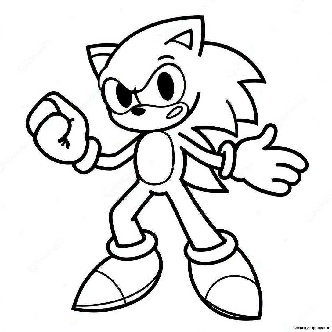 Sonic Mania Ausmalbild 7839