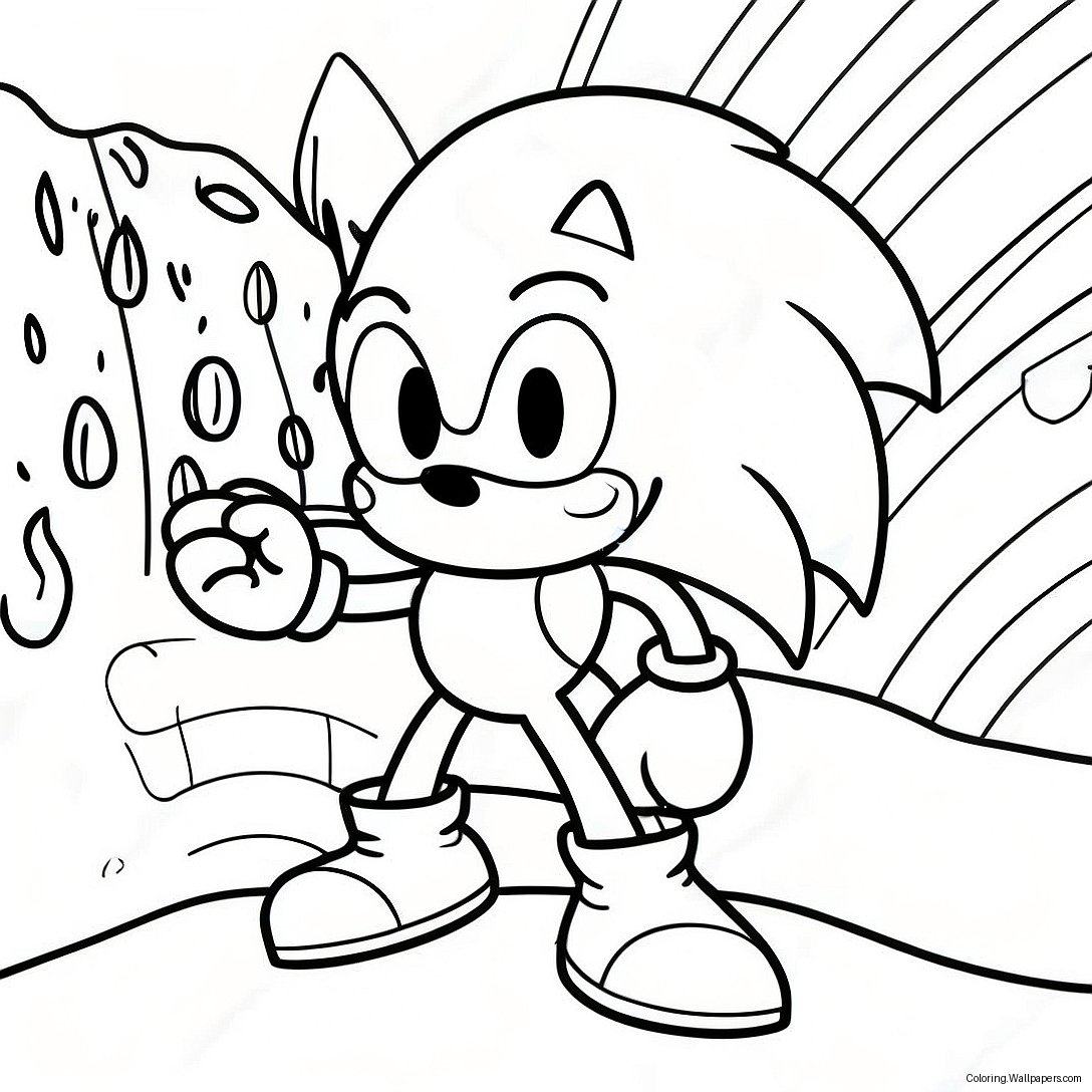 Sonic Underground Coloring Page 31449