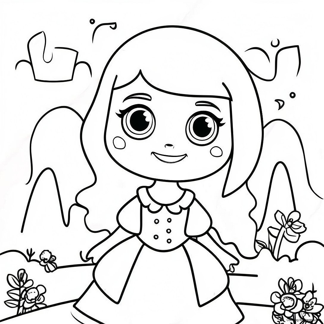 Sophie Foster Magical Adventure Coloring Page 15408