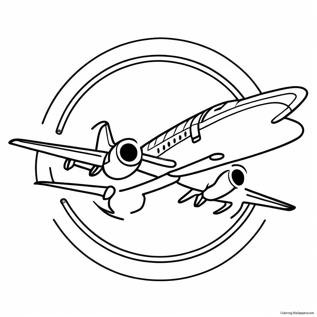 Southwest Airlines Logo Coloring Page (56713-44866)