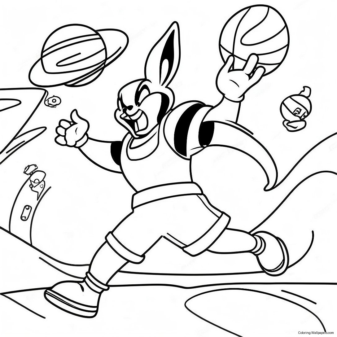 Space Jam Malebog 418