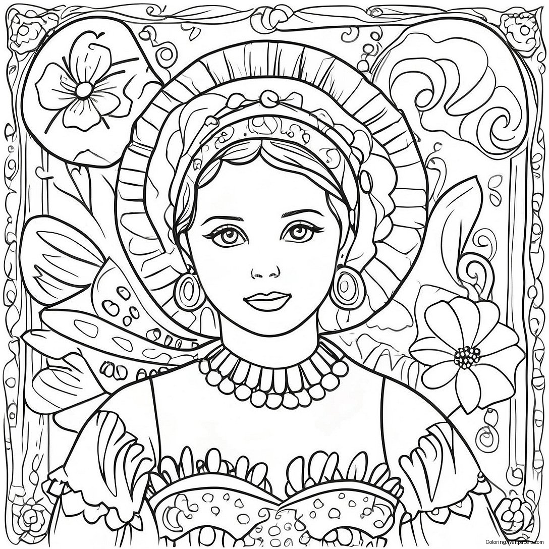 Spanish For Adults Coloring Page 19354