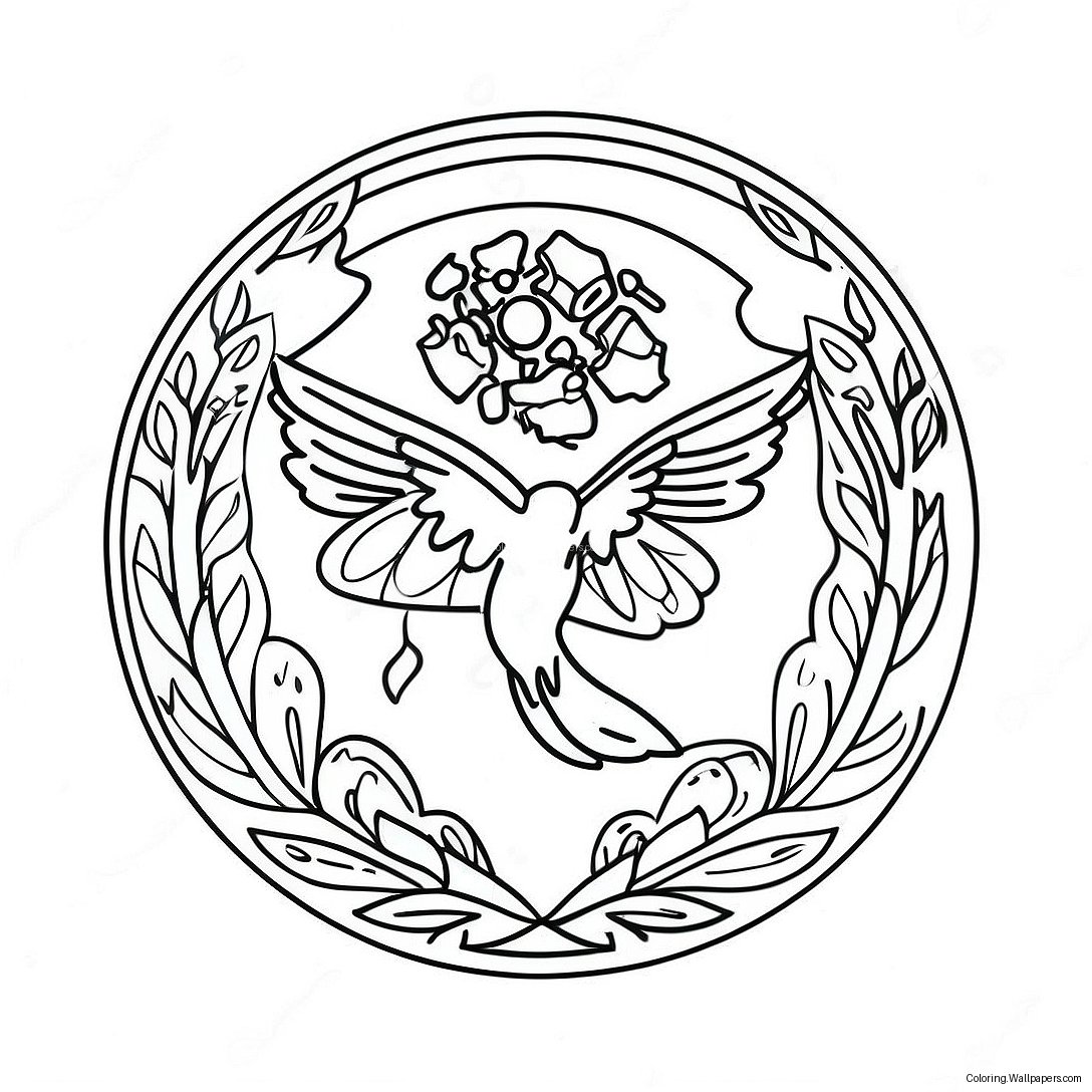 Special Olympics Logo Coloring Page 50195