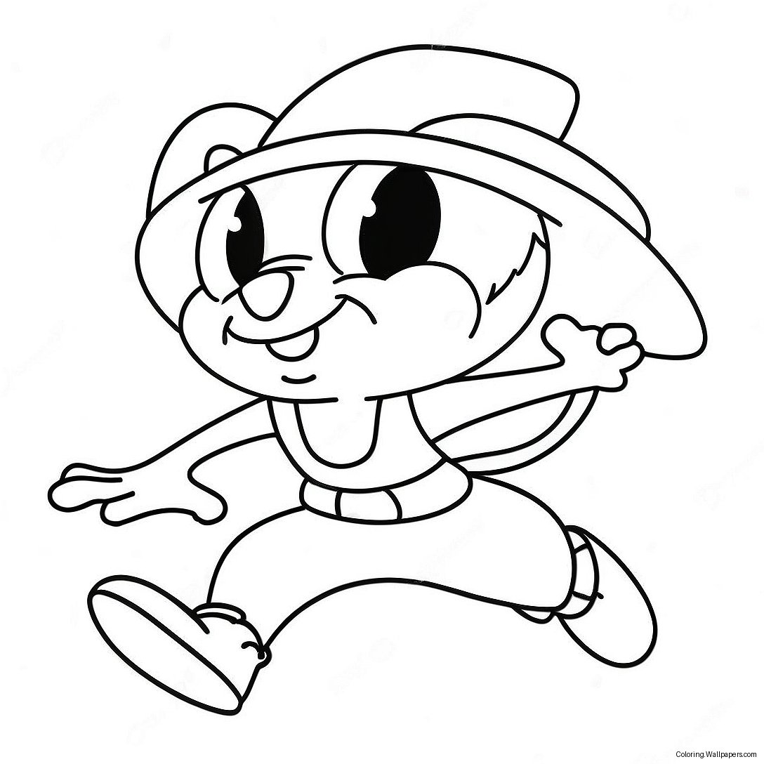 Pagina De Colorat Cu Speedy Gonzales 30341