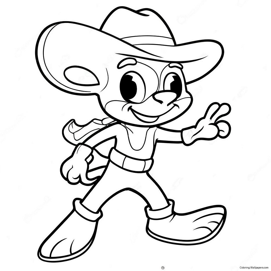 Página Para Colorear De Speedy Gonzales 30343