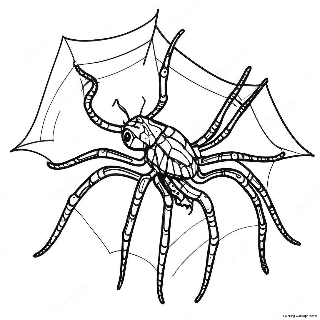 Spider Punk Coloring Page 18221