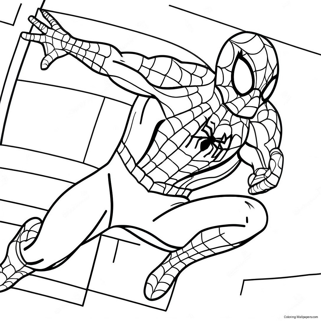 Spiderman Coloring Page 44708