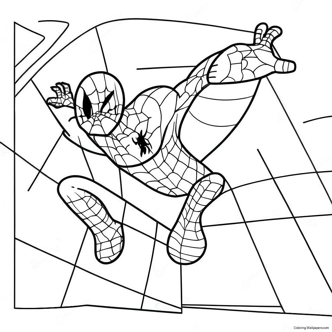 Page À Colorier Spiderman Roblox 28949