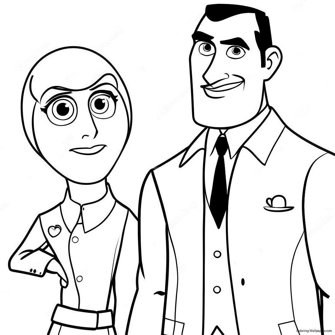 Spies In Disguise Coloring Page 44634