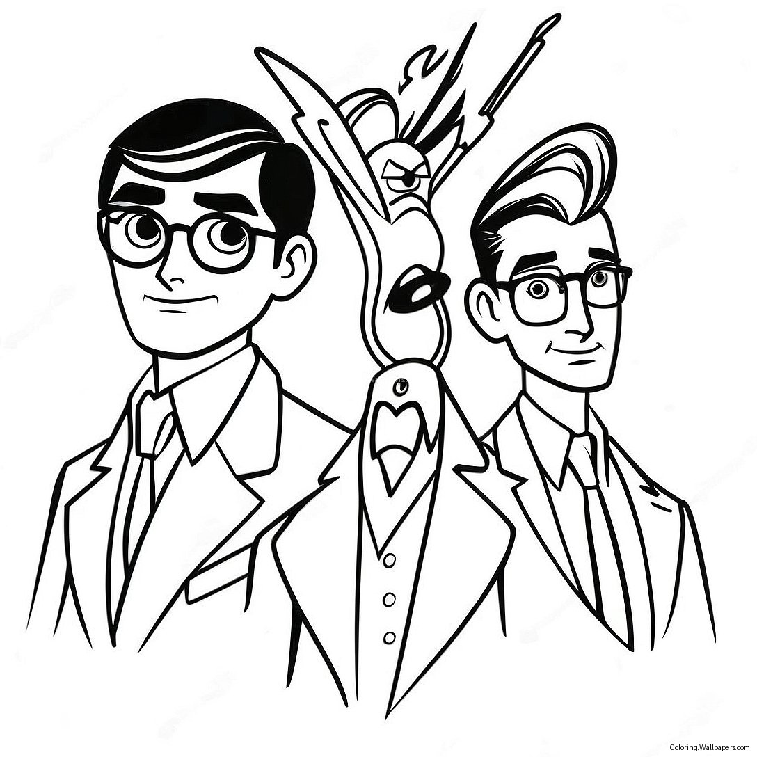 Spies In Disguise Coloring Page 44635