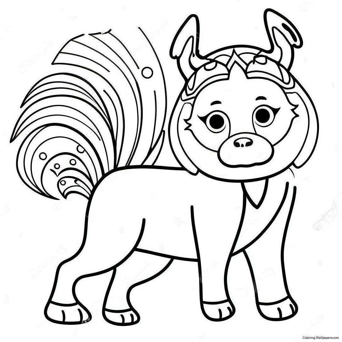 Spirit Animal Coloring Page 56226